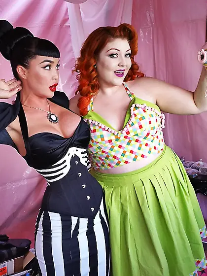 Impressive pin models sexy