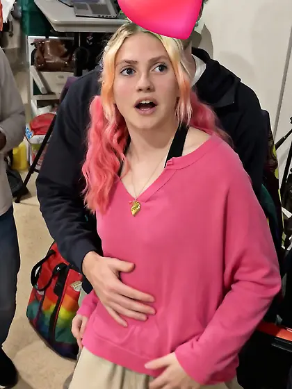 Gabi let strangers grope her