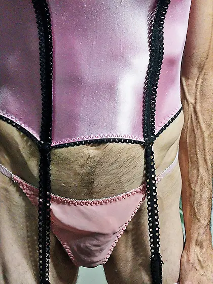 Cdmichelle Wearing Pink Lingerie