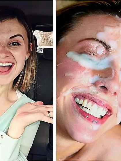 Before and after cum sluts