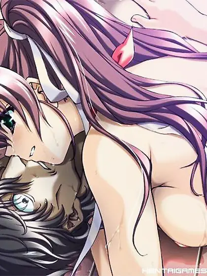 Innocent hentai girl neck