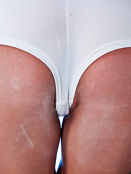 Big melons of horny female Nikki Sims are seen through her eroti