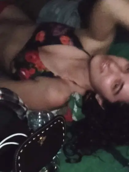 Girls On The Beach at Night