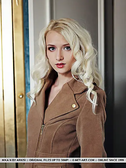 Beautiful young blonde likes