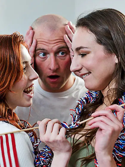 Teen sisters love hot sex with horny stepdad