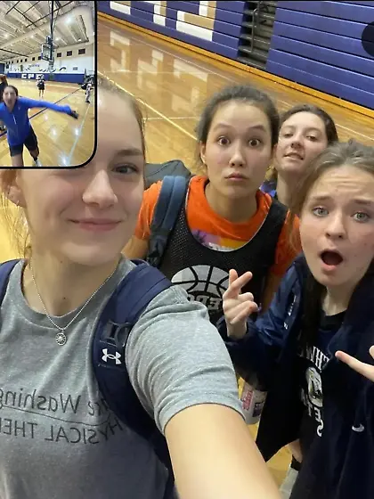 Bella Chi Basketball candid