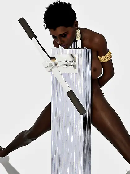 Girl Executed in Studio – Garrote,  Strangled,  Pe