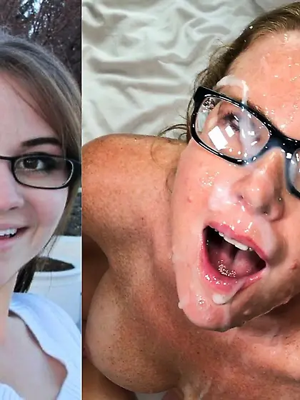 Before and after cum sluts