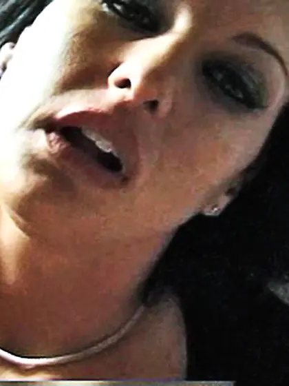 Dark haired slut blows