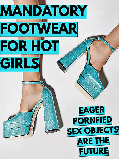 HIGH HEELS & FEMALE FOOTWEAR FETISH CAPTIONS (OC)