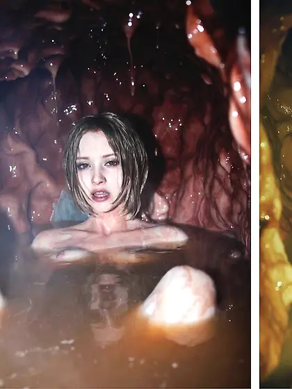 Ashley Being preyed and Digested 4