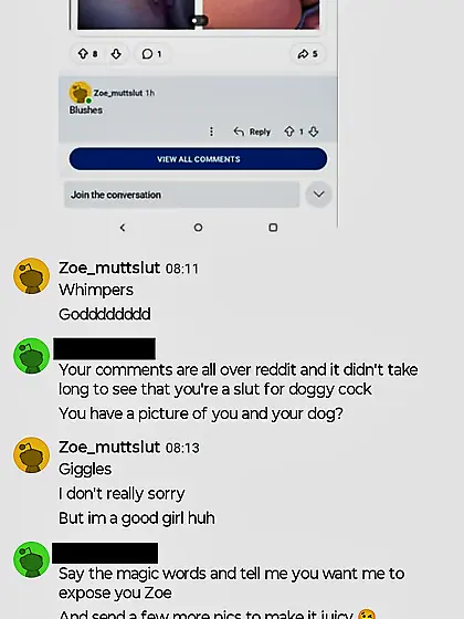 Zoe Ann Gilmore muttslut