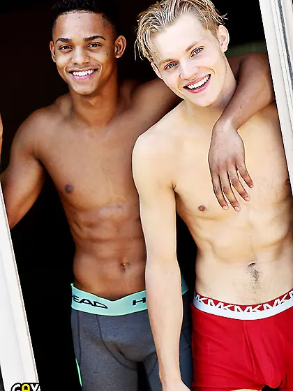 Blonde twink
