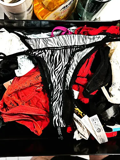 turkish woman and her hot thongs