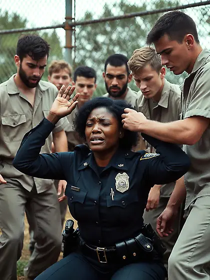 Nigger polis in trubbel inspired by Charmaine85