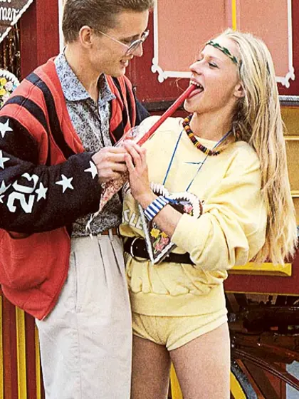 Retro hippie loves dick