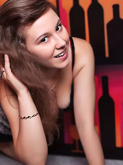 Camgirl straight dildo