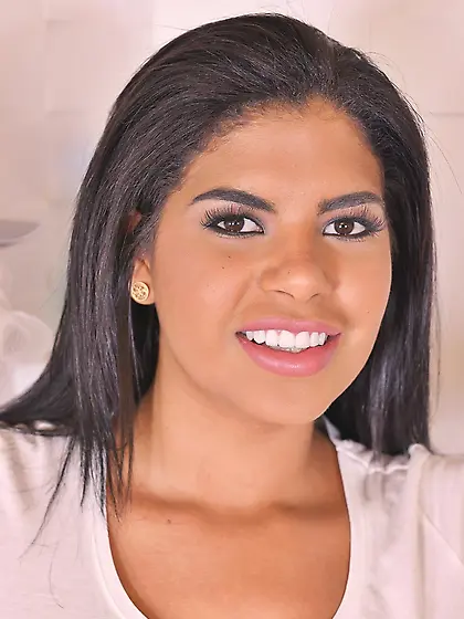 Man can't take eyes off busty girlfriend filming every move of h