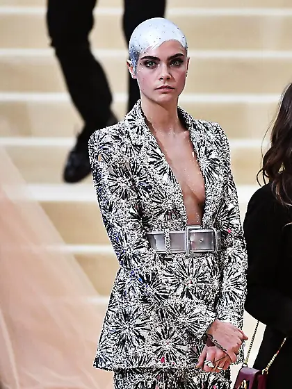 Cara Delevingne Cleavage Hot Photos