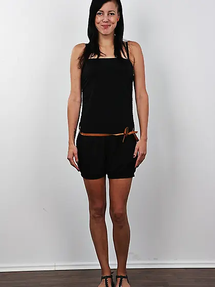 Skinny brunette babe beautiful