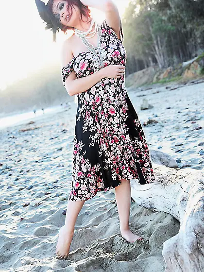 Redhead closeup sexy big