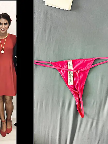 turkish woman and her hot thongs