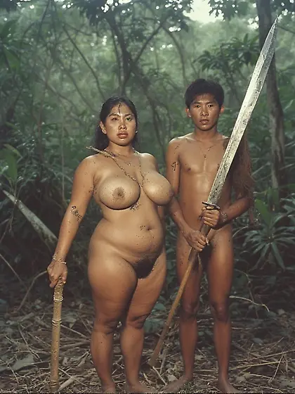 Female Asian Jungle Warrior