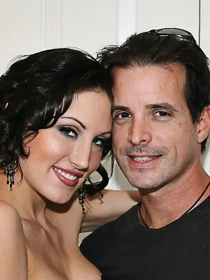 American dark haired neighbor wife