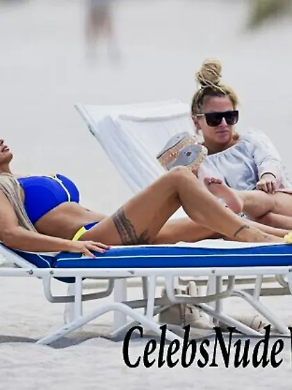 Katie Price Bikini Beach Photos