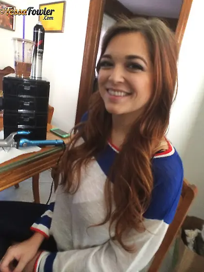 Cheeky slut feeling happy