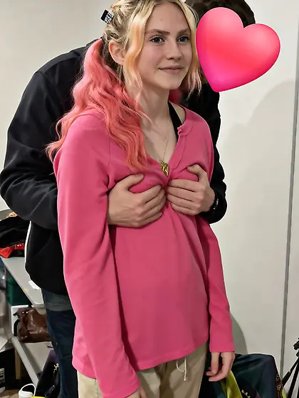 Gabi let strangers grope her