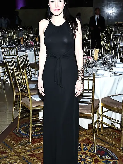 Mary Louise Parker Braless See Through At Center Dinner