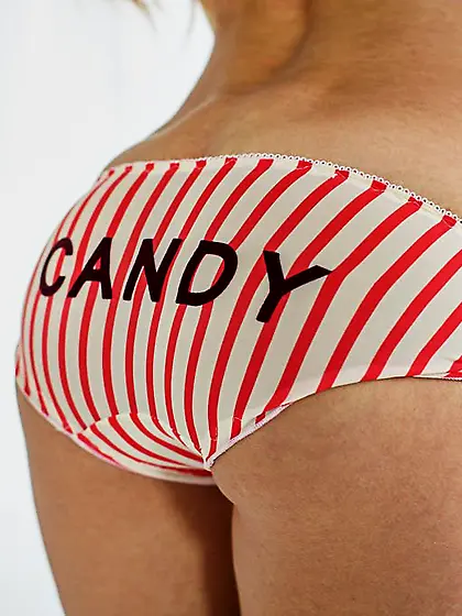 Eye candy shows her fir mass and plays with a sexy toy just beca