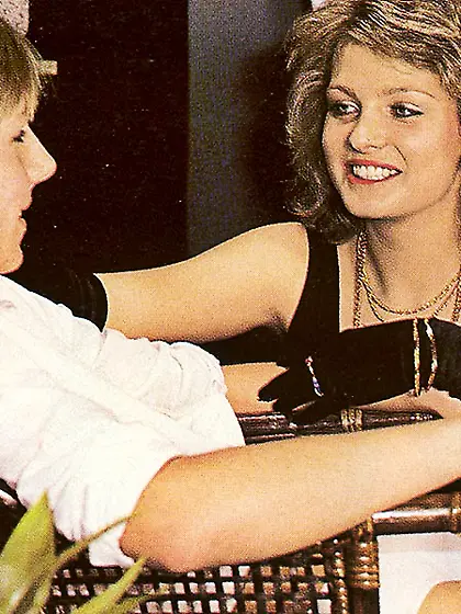 Hairy seventies lady pleasing