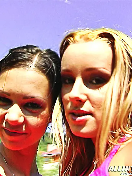 Girls sexy bikini pounded