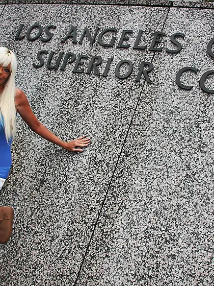 Busty blonde milf Jordan Blue easily seduced the rock hard black