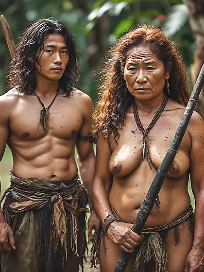 Female Asian Jungle Warrior