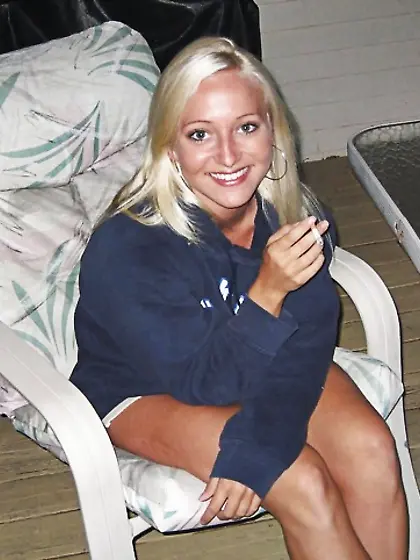 Smoking fetish blonde sweetheart