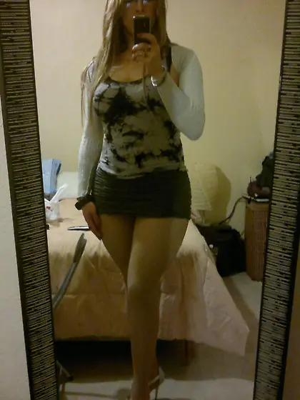 Busty TS webcam show