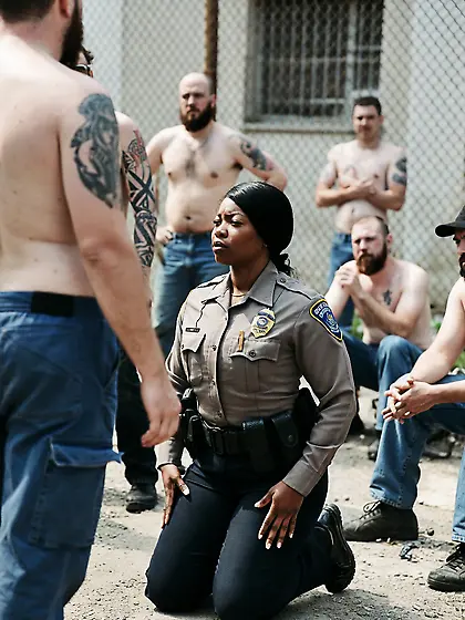 Nigger polis in trubbel inspired by Charmaine85