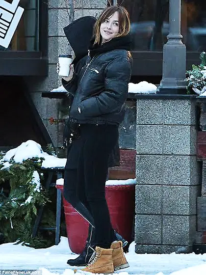 Dakota Johnson - Christmas
