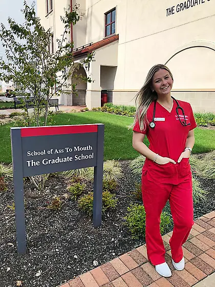 School of ass to mouth