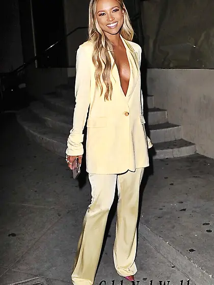 Karrueche Tran Cleavage