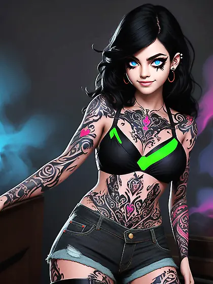 Hentai 3D- Gothic Sex