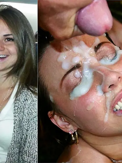 Before and after cum sluts
