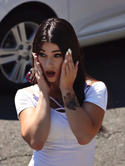 Teenage super tight shaved pussy