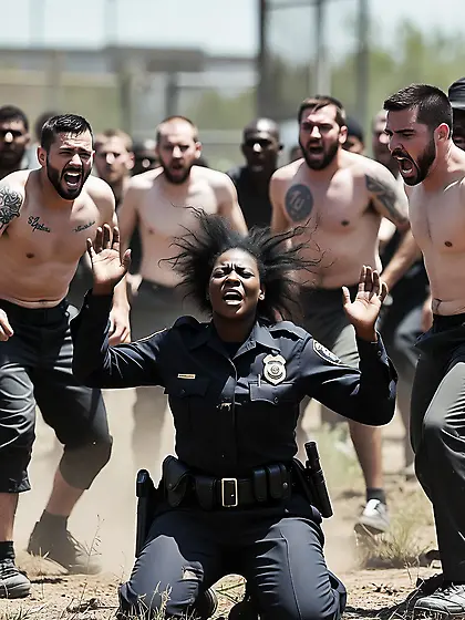 Nigger polis in trubbel inspired by Charmaine85