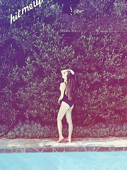 Lea Michele Asks You To Hit Her Up