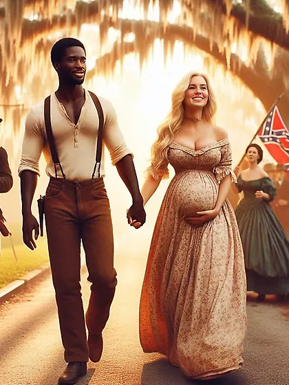 Black Baby on the way - AI