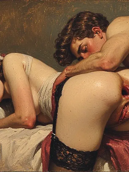 All mom's holes belong to you,  son